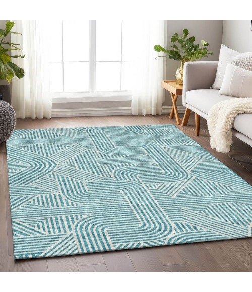Addison Chantille ACN917-Teal 10 ft. X 14 ft. Rectangle Rug