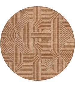 Addison Chantille ACN917-Terracotta 8 ft. X 8 ft. Round Rug