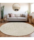 Addison Chantille ACN919-Beige 8 ft. X 8 ft. Round Rug