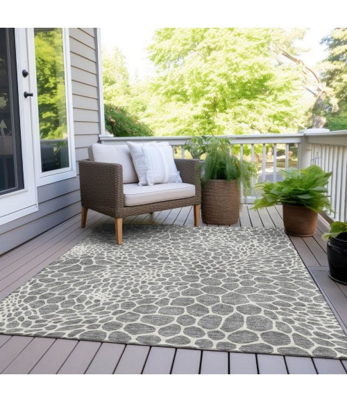 Addison Chantille Rug ACN919-Gray 10 ft. X 14 ft. Rectangle - Rugs Town Addison Chantille ACN919-Gray 10 ft. X 14 ft. Rectangle Rug