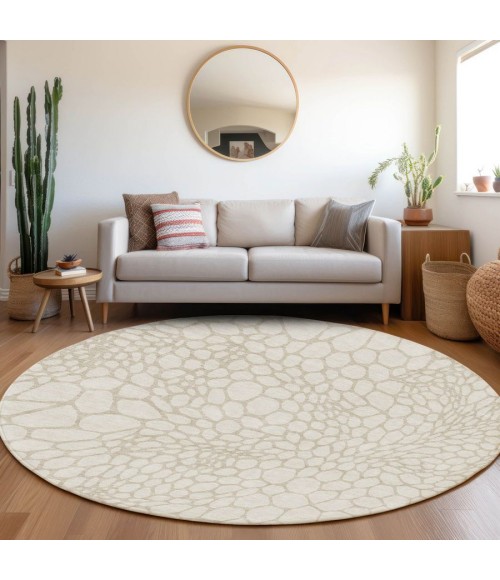 Addison Chantille ACN919-Ivory 8 ft. X 8 ft. Round Rug