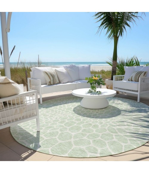 Addison Chantille ACN919-Mint 8 ft. X 8 ft. Round Rug