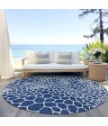 Addison Chantille ACN919-Navy 8 ft. X 8 ft. Round Rug