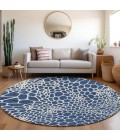 Addison Chantille ACN919-Navy 8 ft. X 8 ft. Round Rug