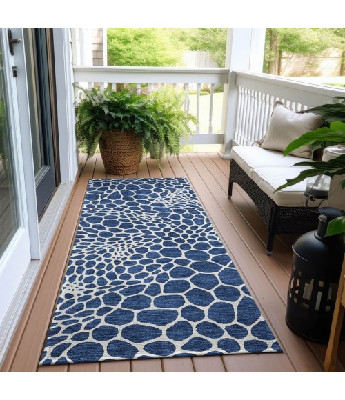 Addison Chantille ACN919-Navy 2 ft. 3 in. X 7 ft. 6 in. Rectangle Rug