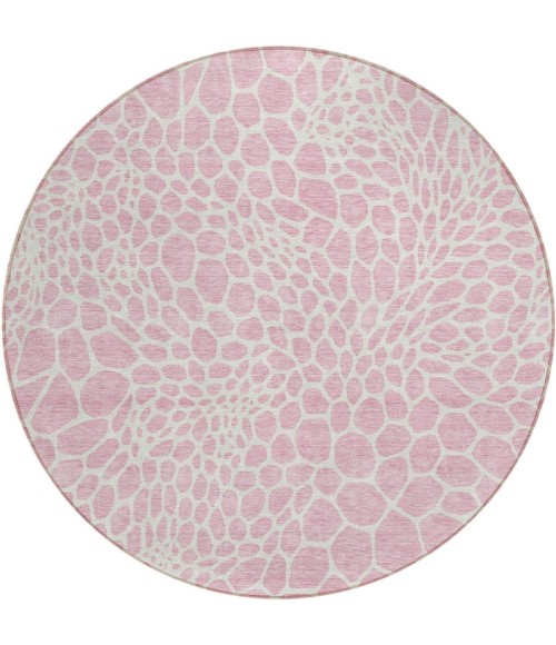 Addison Chantille ACN919-Pink 8 ft. X 8 ft. Round Rug