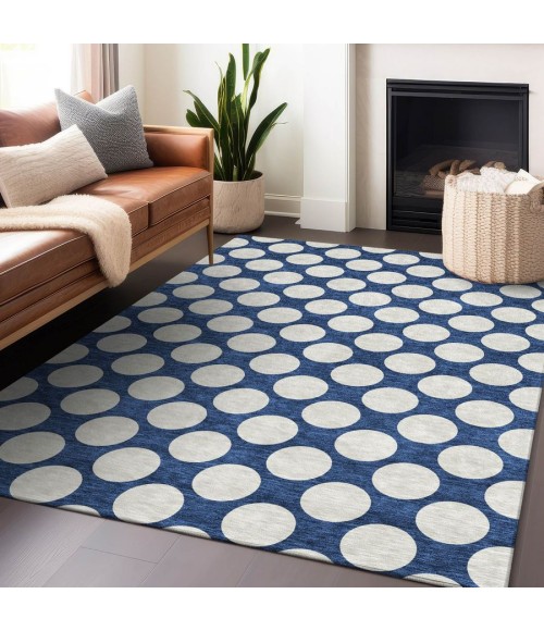 Addison Chantille ACN921-Navy 5 ft. X 7 ft. 6 in. Rectangle Rug