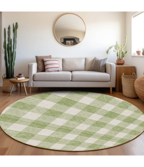 Addison Chantille ACN923-Aloe 8 ft. X 8 ft. Round Rug