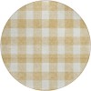Addison Chantille ACN923-Gold 8 ft. X 8 ft. Round Rug