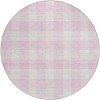 Addison Chantille ACN923-Pink 8 ft. X 8 ft. Round Rug