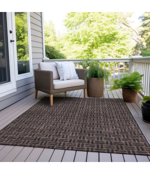 Addison Chantille ACN925-Chocolate 5 ft. X 7 ft. 6 in. Rectangle Rug