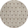 Addison Chantille ACN927-Brown 8 ft. X 8 ft. Round Rug