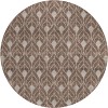 Addison Chantille ACN927-Chocolate 8 ft. X 8 ft. Round Rug