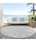 Addison Chantille ACN927-Gold 8 ft. X 8 ft. Round Rug