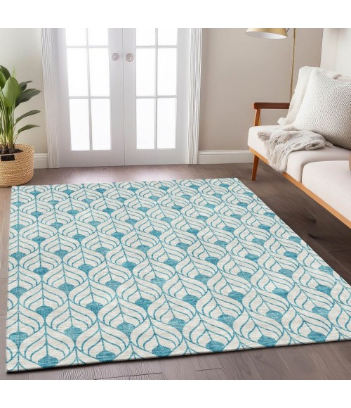 Addison Chantille ACN927-Teal 9 ft. X 12 ft. Rectangle Rug