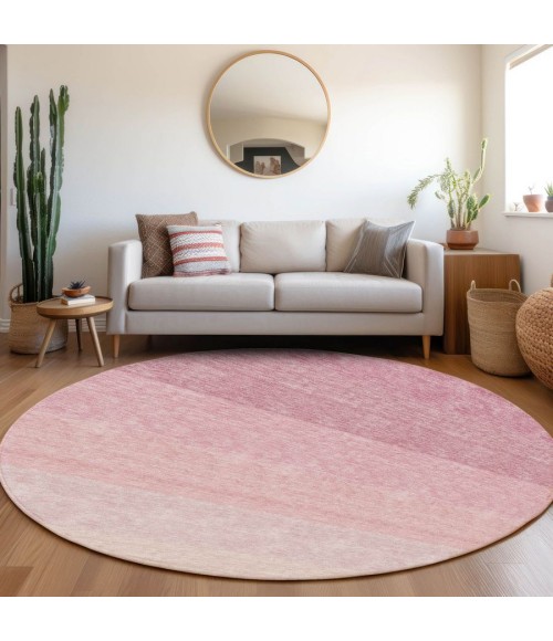 Addison Chantille ACN928-Pink 8 ft. X 8 ft. Round Rug