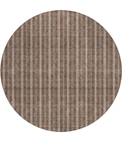 Addison Chantille ACN929-Brown 8 ft. X 8 ft. Round Rug