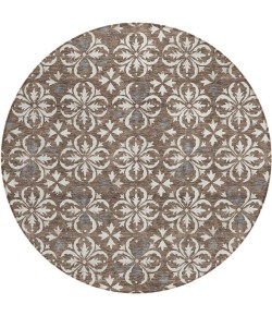 Addison Chantille ACN930-Brown 8 ft. X 8 ft. Round Rug