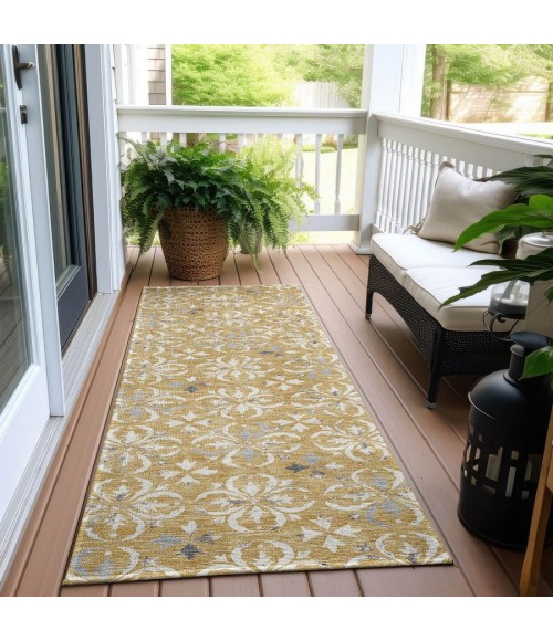 Addison Chantille ACN930-Gold 2 ft. 3 in. X 7 ft. 6 in. Rectangle Rug