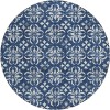 Addison Chantille ACN930-Navy 8 ft. X 8 ft. Round Rug
