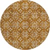 Addison Chantille ACN930-Paprika 8 ft. X 8 ft. Round Rug