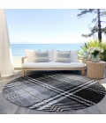Addison Chantille ACN935-Black 8 ft. X 8 ft. Round Rug