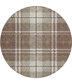 Addison Chantille ACN935-Brown 8 ft. X 8 ft. Round Rug