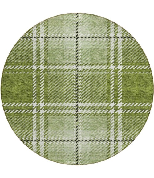 Addison Chantille ACN935-Green 8 ft. X 8 ft. Round Rug