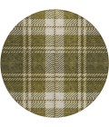 Addison Chantille ACN935-Olive 8 ft. X 8 ft. Round Rug