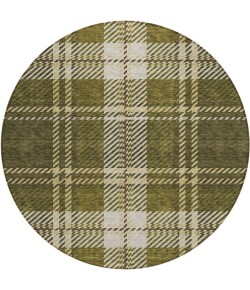 Addison Chantille ACN935-Olive 8 ft. X 8 ft. Round Rug
