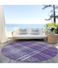 Addison Chantille ACN935-Purple 8 ft. X 8 ft. Round Rug