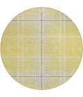Addison Chantille ACN935-Yellow 8 ft. X 8 ft. Round Rug