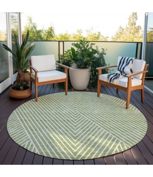 Addison Chantille ACN937-Aloe 8 ft. X 8 ft. Round Rug