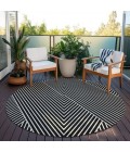 Addison Chantille ACN937-Black 8 ft. X 8 ft. Round Rug