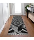 Addison Chantille ACN937-Black 2 ft. 3 in. X 7 ft. 6 in. Rectangle Rug