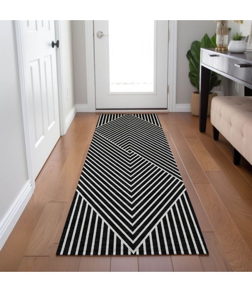 Addison Chantille ACN937-Black 2 ft. 3 in. X 7 ft. 6 in. Rectangle Rug