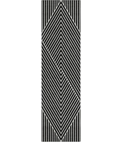 Addison Chantille ACN937-Black 2 ft. 3 in. X 7 ft. 6 in. Rectangle Rug