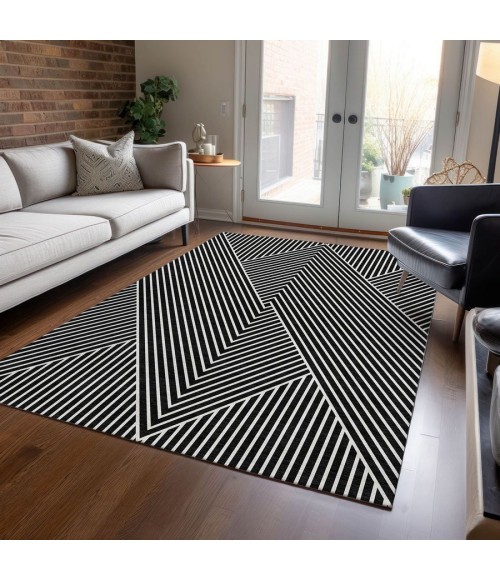 Addison Chantille ACN937-Black 3 ft. X 5 ft. Rectangle Rug