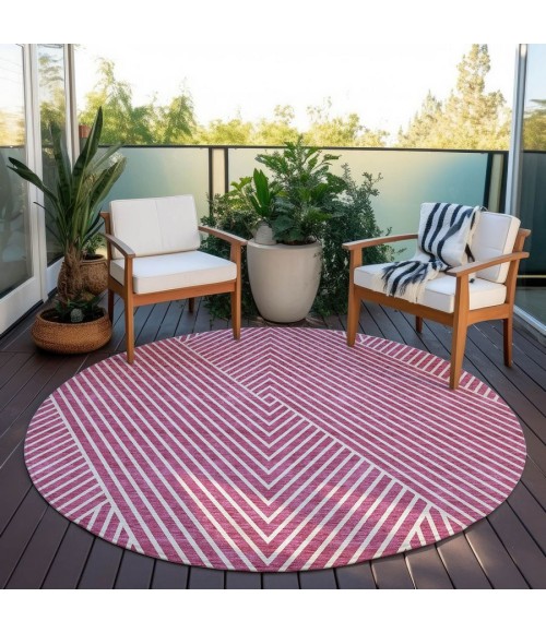 Addison Chantille ACN937-Blush 8 ft. X 8 ft. Round Rug