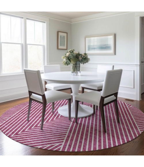 Addison Chantille ACN937-Blush 8 ft. X 8 ft. Round Rug