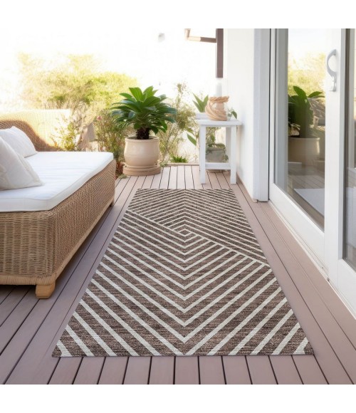 Addison Chantille ACN937-Brown 2 ft. 3 in. X 7 ft. 6 in. Rectangle Rug