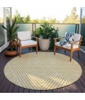 Addison Chantille ACN937-Gold 8 ft. X 8 ft. Round Rug