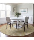 Addison Chantille ACN937-Gold 8 ft. X 8 ft. Round Rug