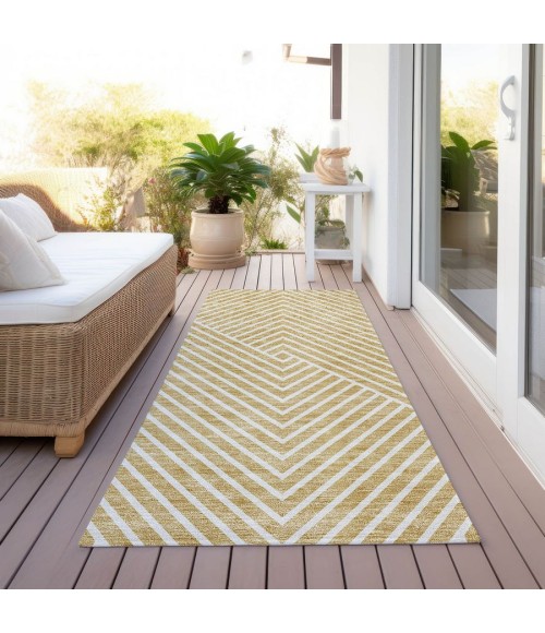Addison Chantille ACN937-Gold 2 ft. 3 in. X 7 ft. 6 in. Rectangle Rug