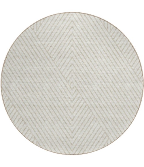 Addison Chantille ACN937-Ivory 8 ft. X 8 ft. Round Rug