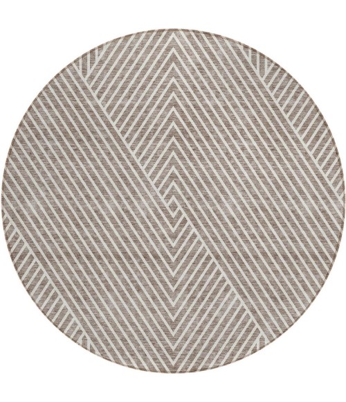 Addison Chantille ACN937-Taupe 8 ft. X 8 ft. Round Rug