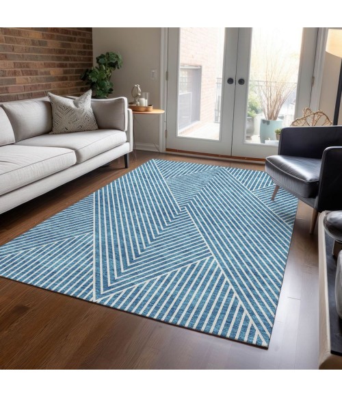 Addison Chantille Rug ACN937-Teal 10 ft. X 14 ft. Rectangle - Rugs Town Addison Chantille ACN937-Teal 10 ft. X 14 ft. Rectangle Rug