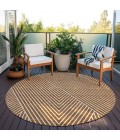 Addison Chantille ACN937-Terracotta 8 ft. X 8 ft. Round Rug