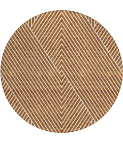 Addison Chantille ACN937-Terracotta 8 ft. X 8 ft. Round Rug