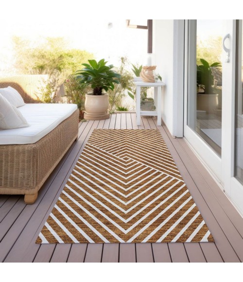Addison Chantille ACN937-Terracotta 2 ft. 3 in. X 7 ft. 6 in. Rectangle Rug